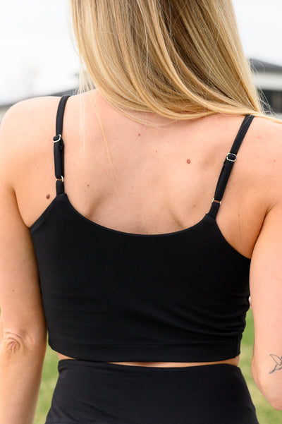 Explore More Collection - Hot Yoga Tank in Black