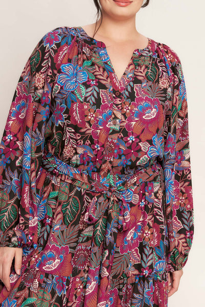 Explore More Collection - FLORAL BLISS WOVEN MINI DRESS