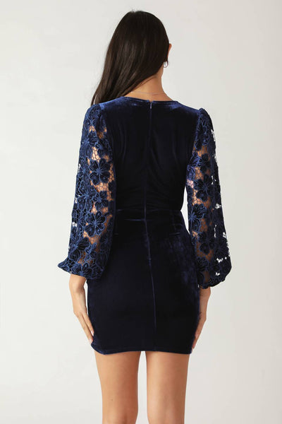 Explore More Collection - DON'T CHANGE VELVET MINI DRESS