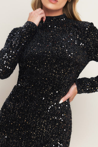 Explore More Collection - WHIMS OF FATE SEQUIN MINI DRESS