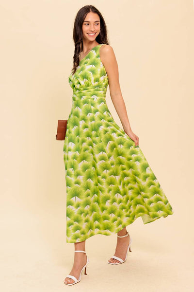 Explore More Collection - WALK IN THE GARDEN WOVEN MDI DRESS