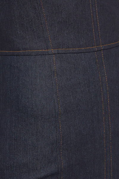 Explore More Collection - MIDNIGHT INDIGO DENIM MIDI DRESS