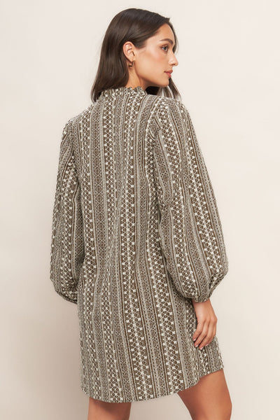 Explore More Collection - DESERT DUST WOVEN MINI DRESS
