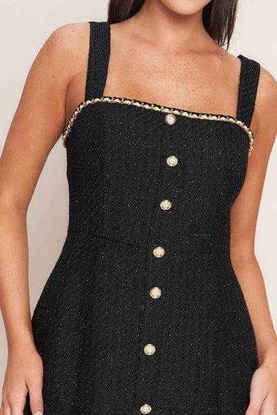 Explore More Collection - MONACO HOUR TWEED MINI DRESS