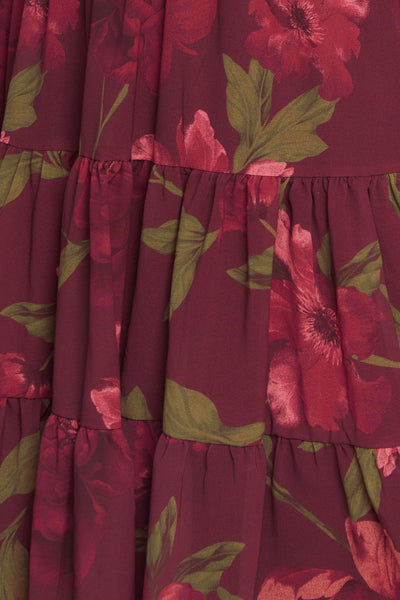 Explore More Collection - BLOOM RHAPSODY WOVEN MINI DRESS