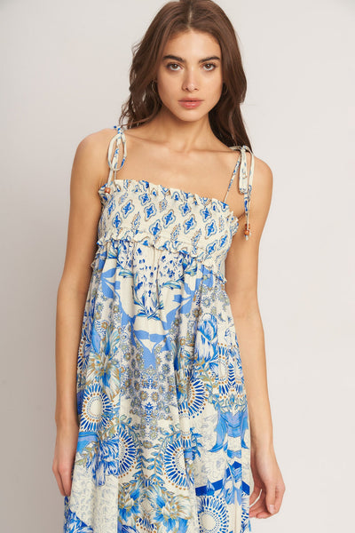 COASTAL DREAM WOVEN MAXI DRESS