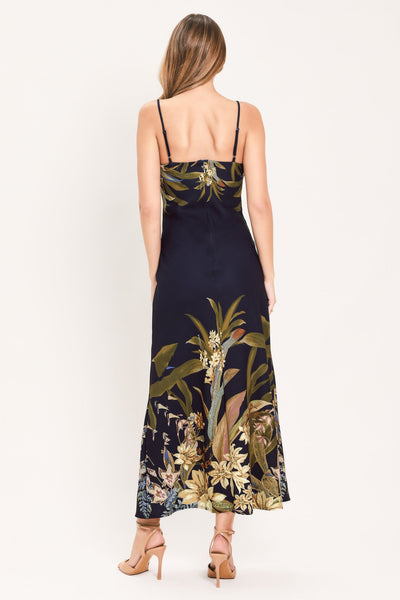 TWILIGHT WILDFLOWER WOVEN MAXI DRESS