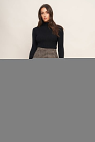 Explore More Collection - HOUND FLARE TWEED WOVEN SKIRT