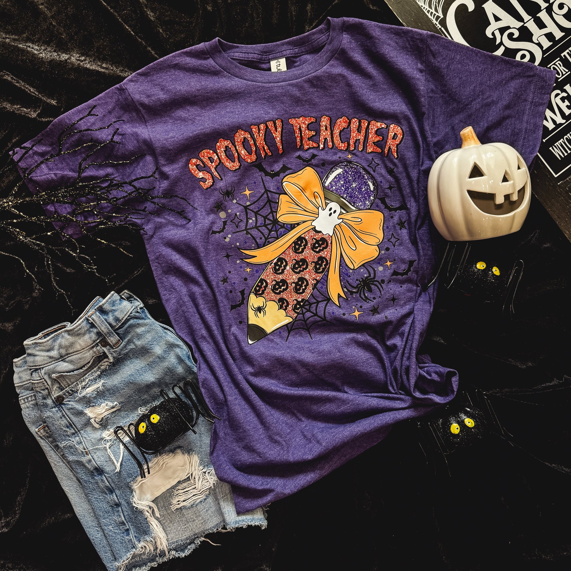 Explore More Collection - Spooky Teacher Soft Graphic Tee