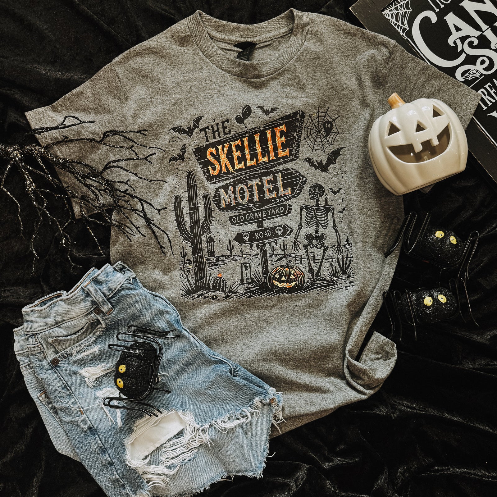 Explore More Collection - Skellie Motel Soft Graphic Tee