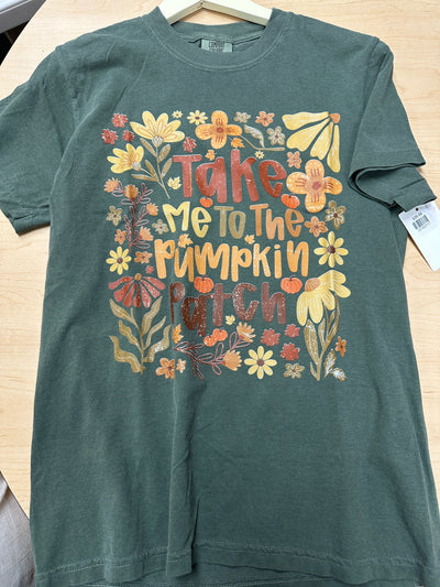 Pumpkin Patch - Graphic Tee "Take Me to the Pumpkin Patch"