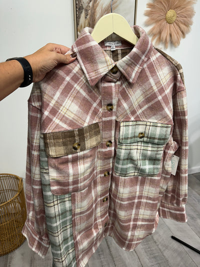 Brandie - Fun Pink Flannel
