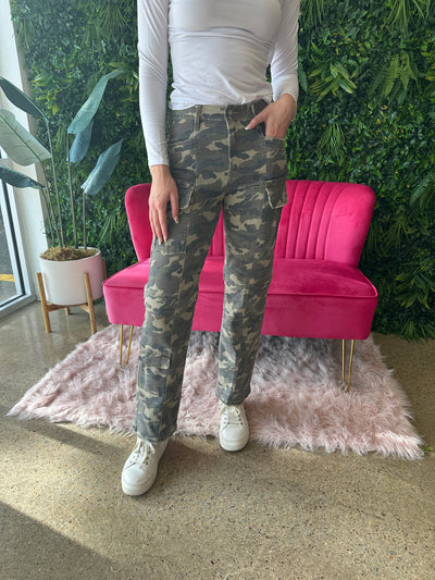 Taylor - A Pair of Camouflage Jeans