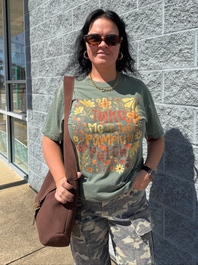 Pumpkin Patch - Graphic Tee "Take Me to the Pumpkin Patch"