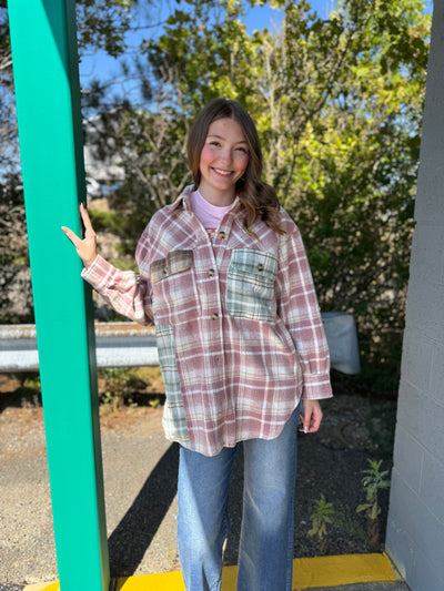 Brandie - Fun Pink Flannel