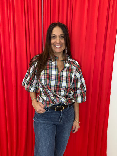 Donna - A Plaid Top