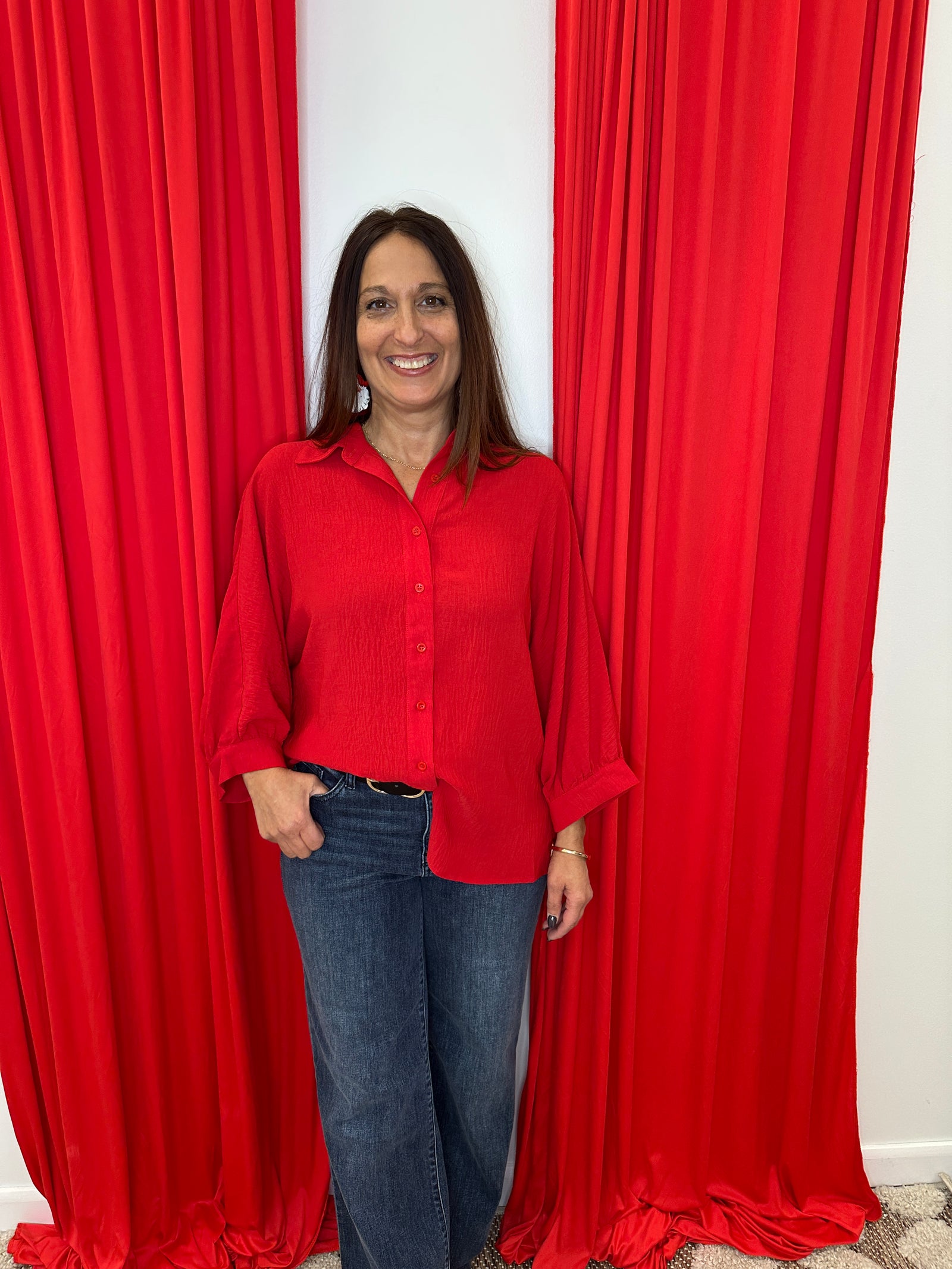 Sloane - A Button Up Top