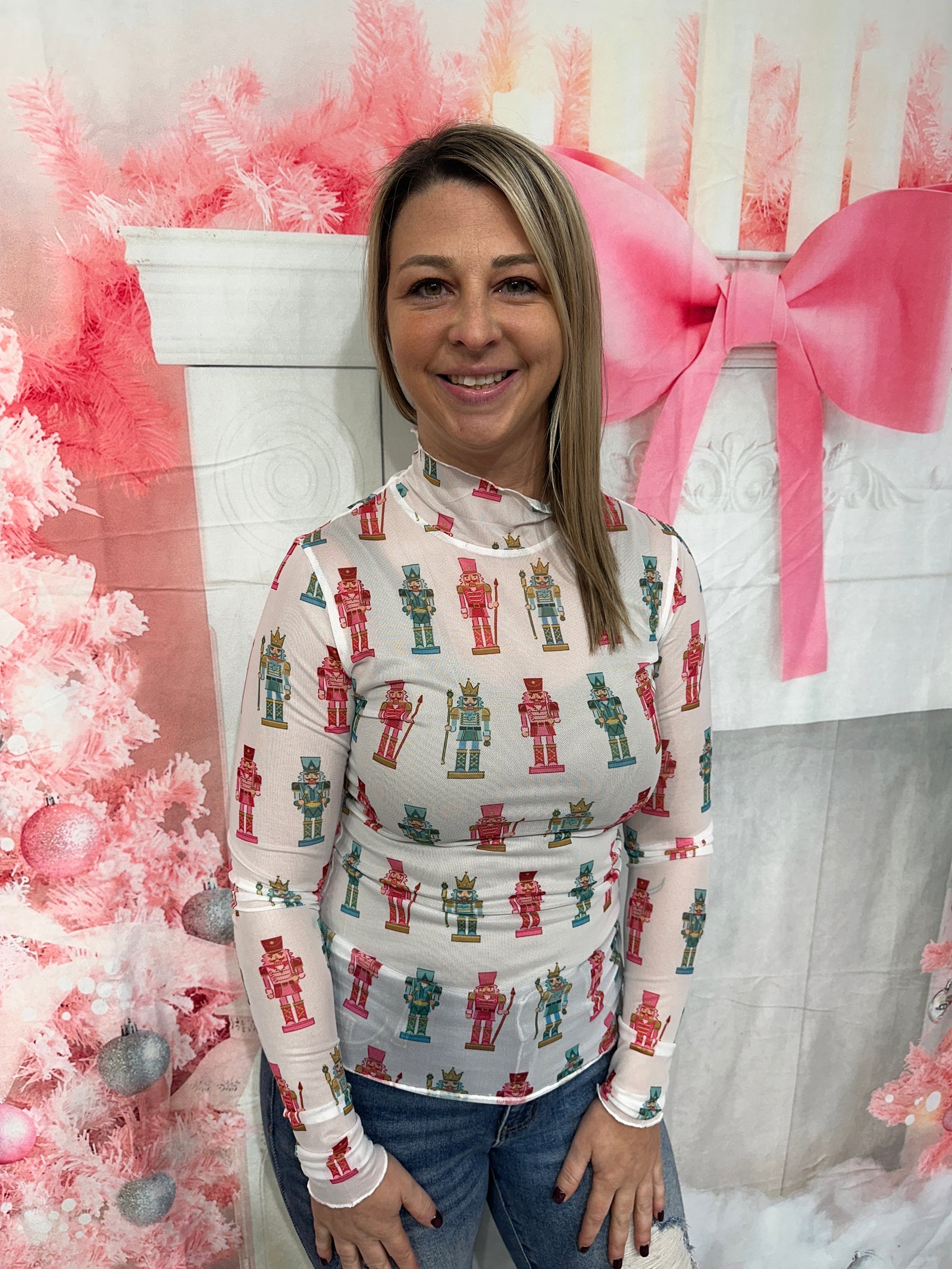 Nutcracker - A Holiday Nutcracker Mesh Top