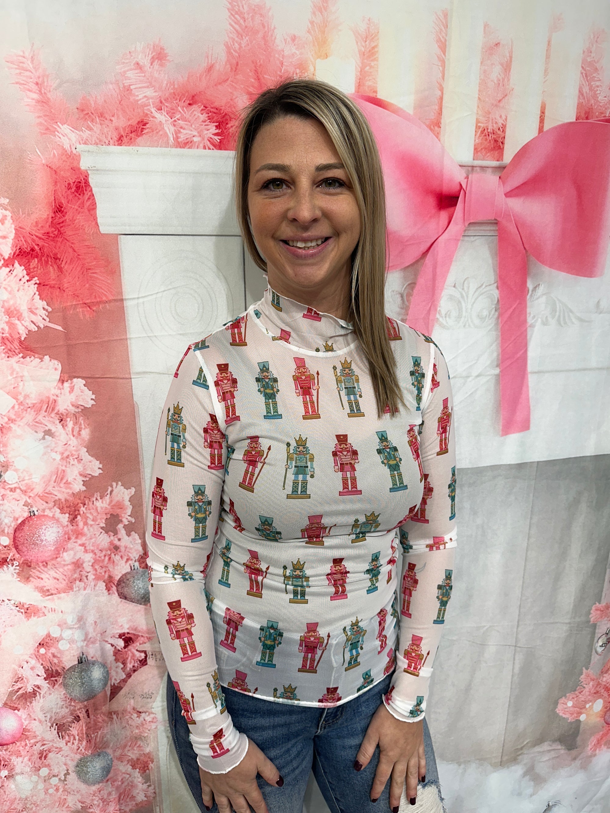 Nutcracker - A Holiday Nutcracker Mesh Top