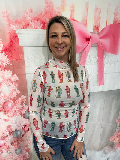 Nutcracker - A Holiday Nutcracker Mesh Top