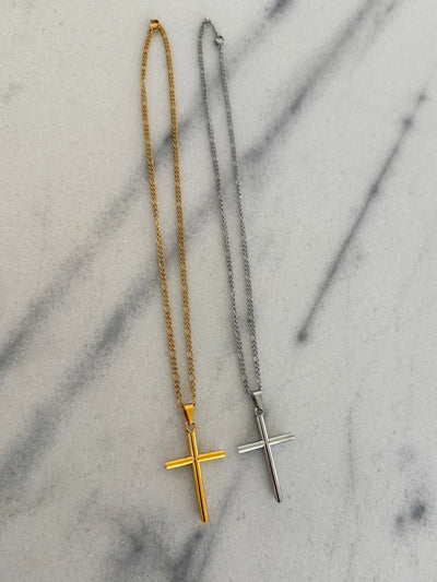 Explore More Collection - LARGE CROSS NECKLACE