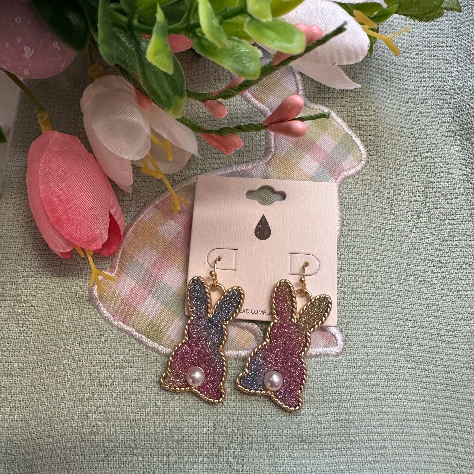 Bonnie - A Pair of Bunny Earrings
