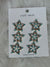 Triple Star Dangle Earrings