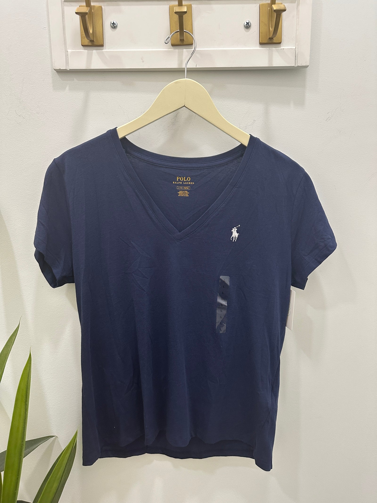 Polo Short Sleeve Navy Top