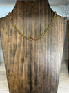 Tog - A Golden Toggle Necklace