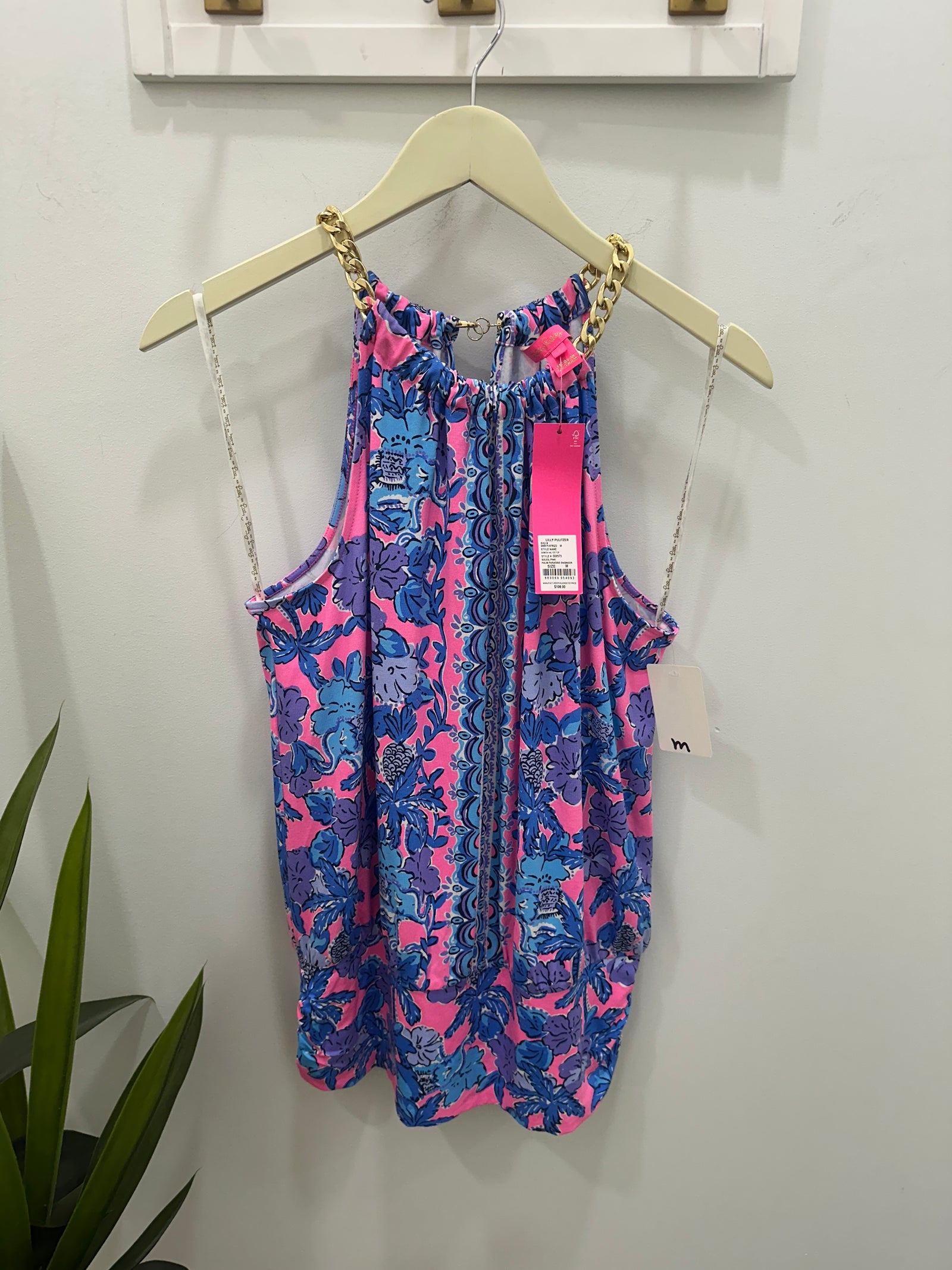Lilly Pulitzer - A Chain Halter Top