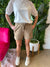 Feather - A Pair of Shorts with Drawstring Waist & Side Pockets