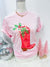 Mistletoe - A Mistletoe Boot Graphic Tee