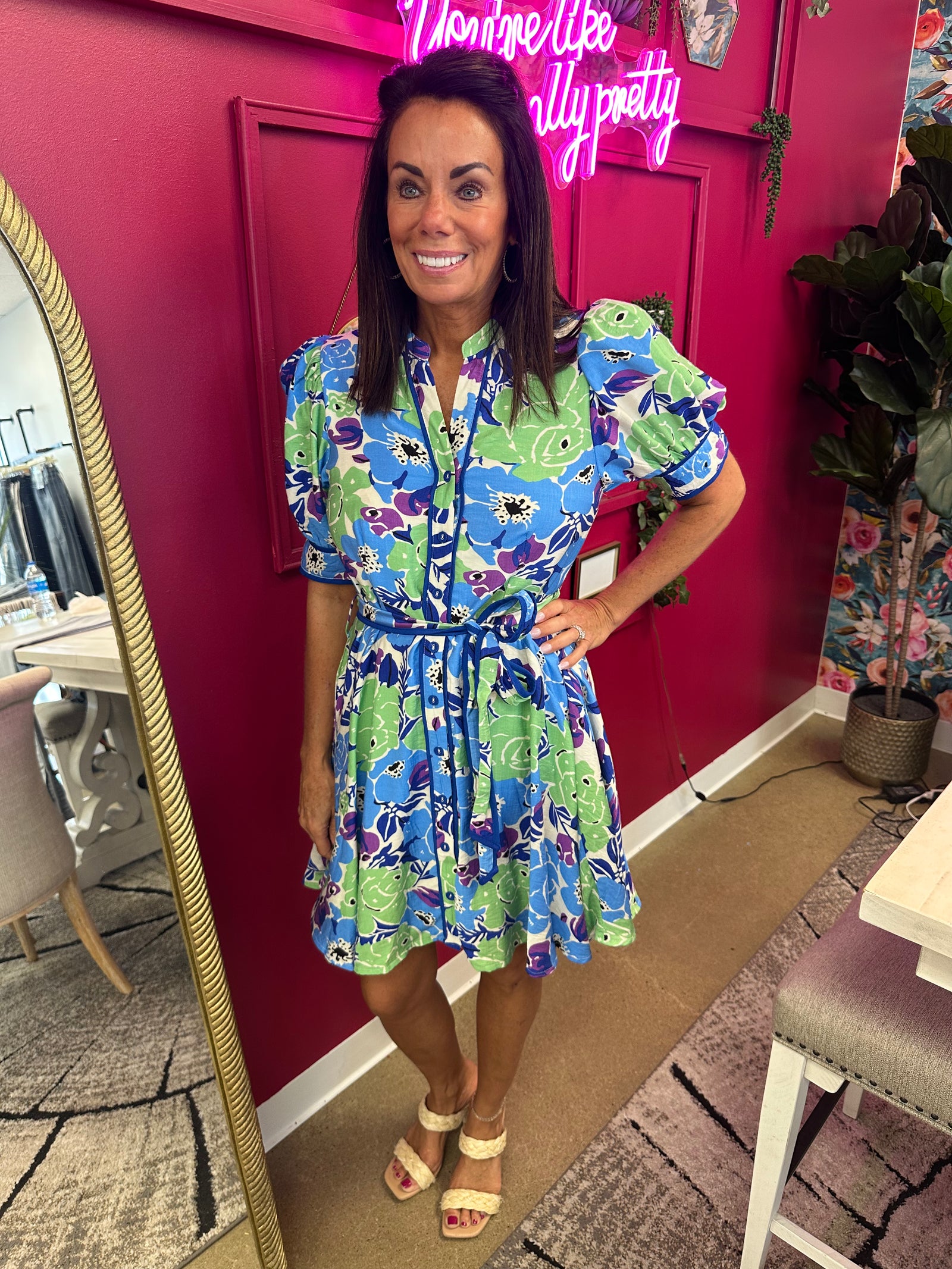 Cait - A Floral Dress