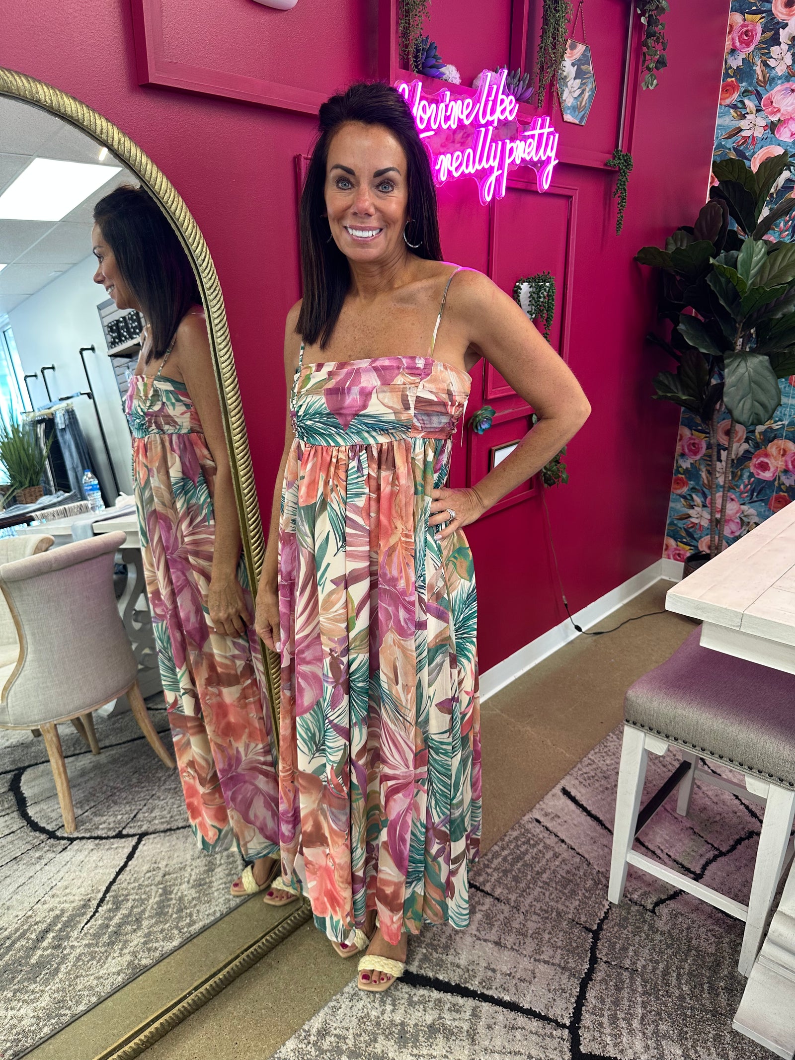 Sandy - A Tropical Dress