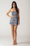 Explore More Collection - HIGH STANDARDS DENIM SKORT ROMPER