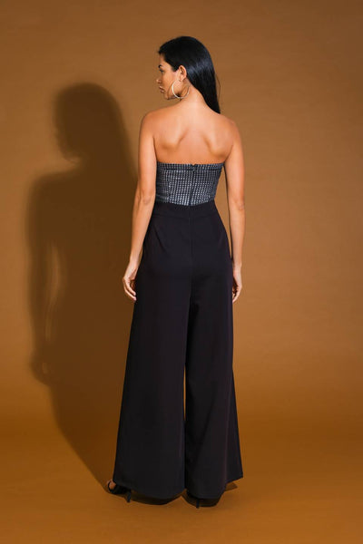 Explore More Collection - GLIMPSE OF GRACE WOVEN JUMPSUIT
