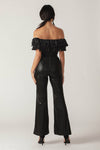 Explore More Collection - ANGEL EYES COATED WOVEN JUMPSUIT