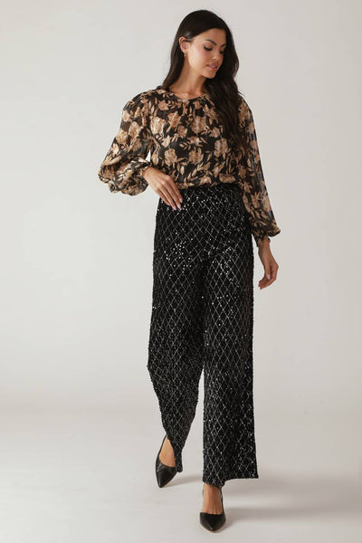 Explore More Collection - RUNNING OUT OF TIME SEQUIN PANTS