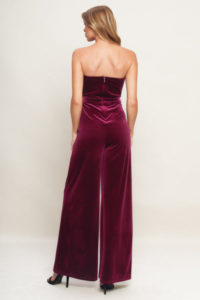 Explore More Collection - NIGHT QUEEN VELVET JUMPSUIT