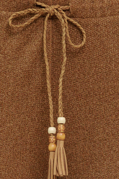 Explore More Collection - FLARE TOUCH SOLID KNIT PANTS