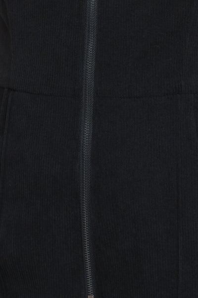 Explore More Collection - STREET ICON BLACK CORDUROY JUMPSUIT