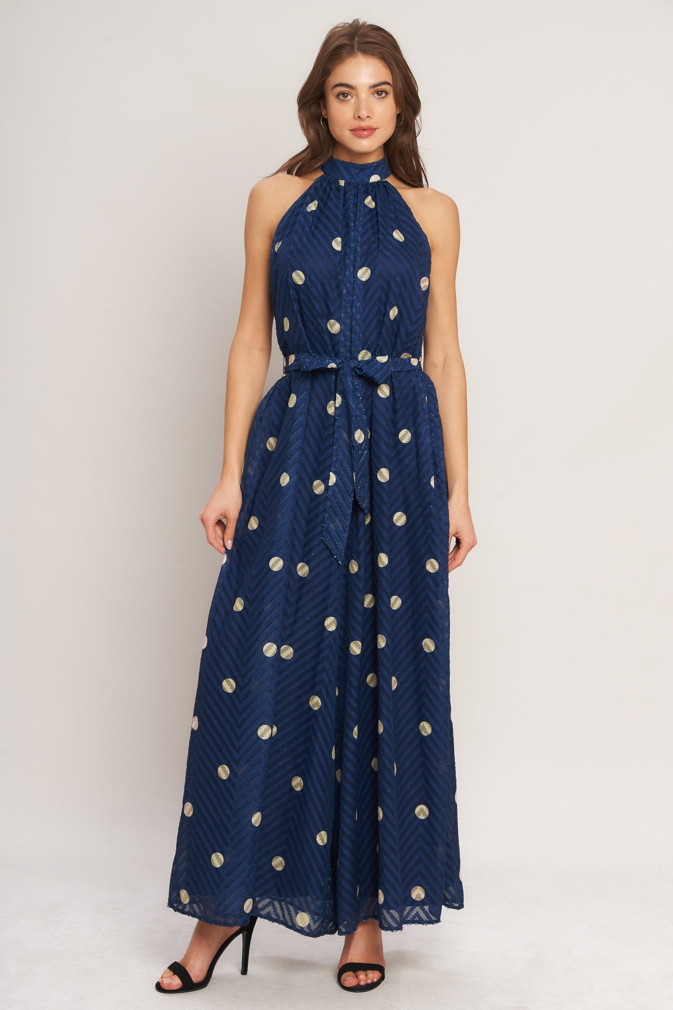 NIGHTFALL MUSE WOVEN JUMPSUIT