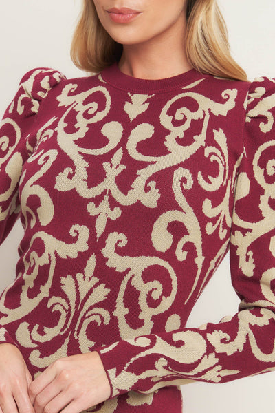 Explore More Collection - BASK IN LOVE SWEATER MINI DRESS