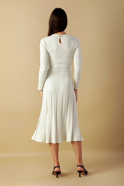 Explore More Collection - HIGH STANDARDS SWEATER MIDI DRESS