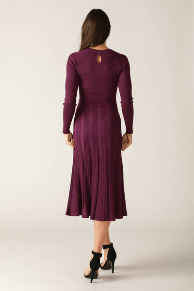 Explore More Collection - HIGH STANDARDS SWEATER MIDI DRESS