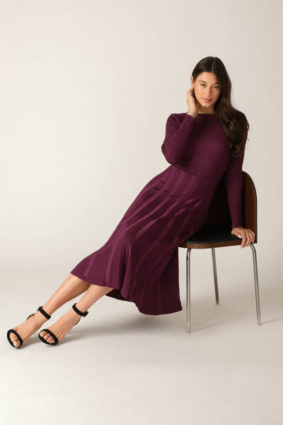 Explore More Collection - HIGH STANDARDS SWEATER MIDI DRESS