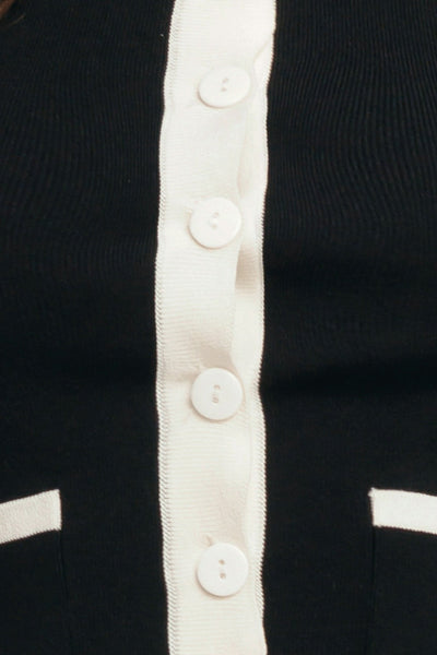 FRENCH NAUTICAL COLOR BLOCKED SWEATER TOP