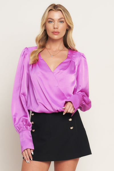 Explore More Collection - MODERN MUSE ORCHID WOVEN TOP