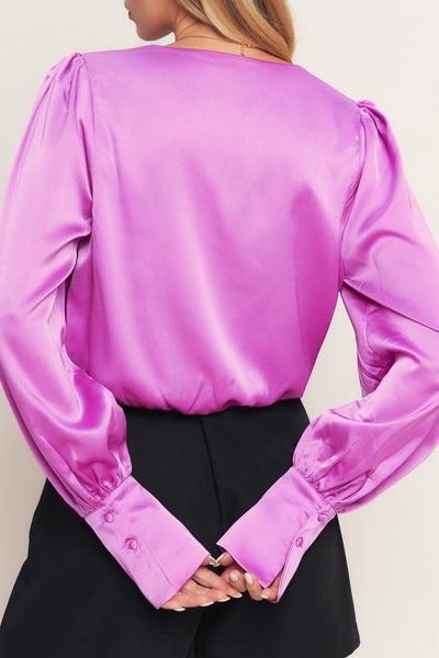 Explore More Collection - MODERN MUSE ORCHID WOVEN TOP