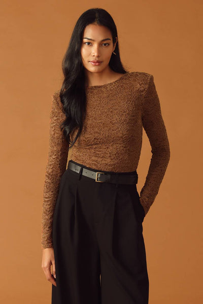 Explore More Collection - NEVER ENOUGH WOVEN LACE BODYSUIT